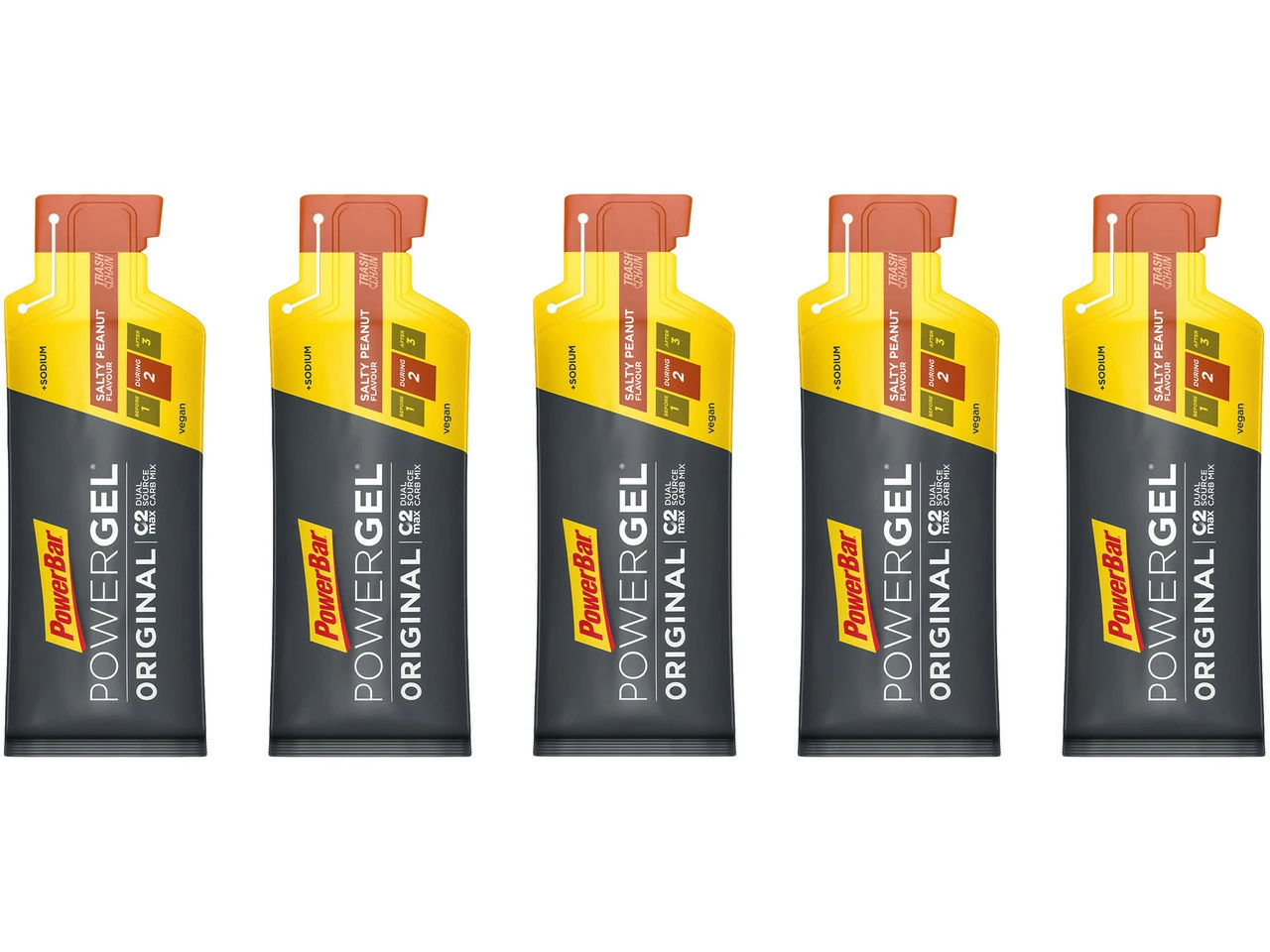 Powerbar PowerGel Original - 5 Stück 10 Powerbar PowerGel Original - 5 Stück – Bild 8