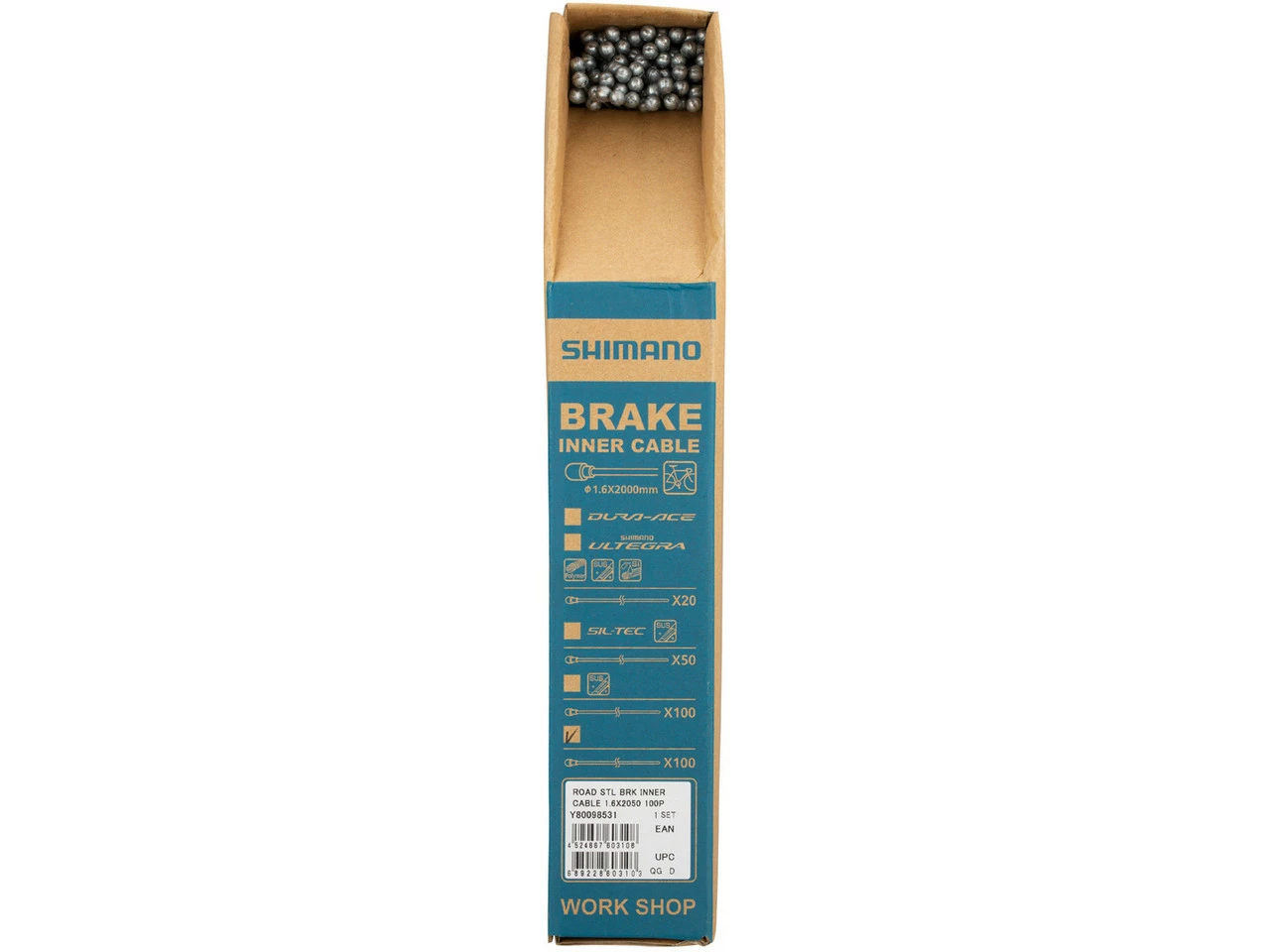 Shimano Bremszug Rennrad - 100 Stück 5 Shimano Bremszug Rennrad - 100 Stück – Bild 3