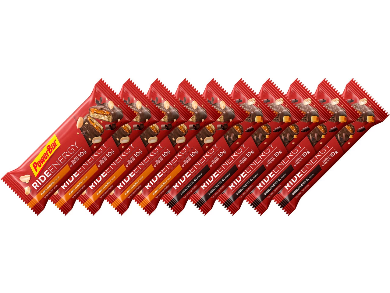 Powerbar Ride Energy Riegel - 10 Stück 5 Powerbar Ride Energy Riegel - 10 Stück – Bild 3