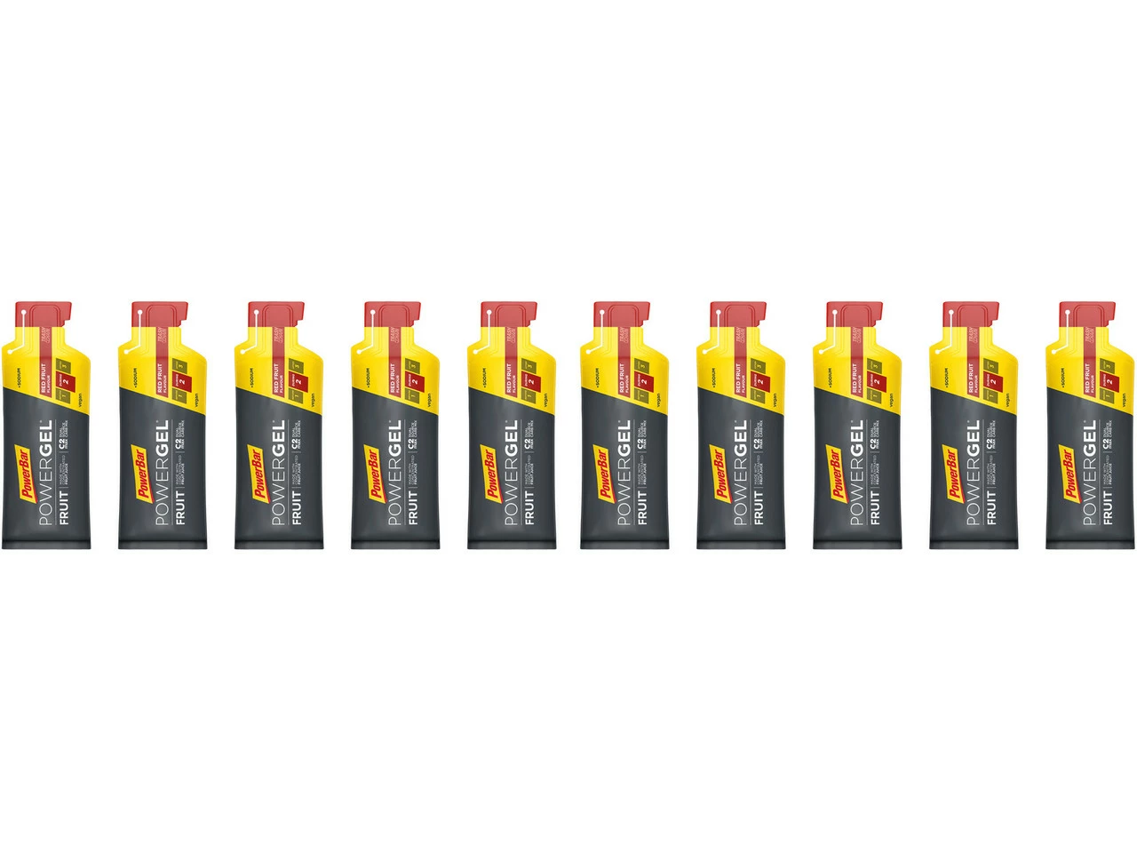 Powerbar PowerGel Fruit - 10 Stück 4 Powerbar PowerGel Fruit - 10 Stück – Bild 2