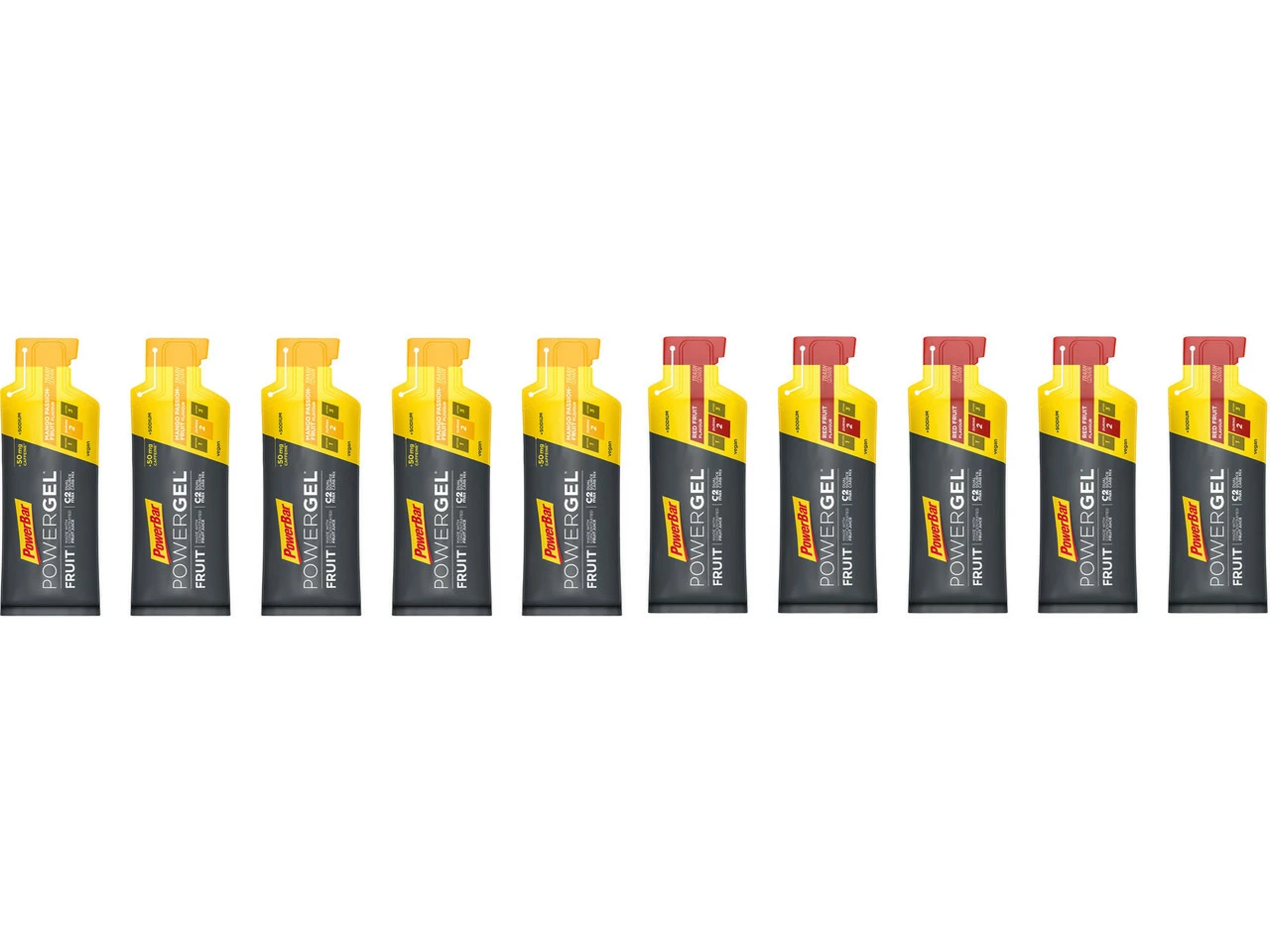 Powerbar PowerGel Fruit - 10 Stück 5 Powerbar PowerGel Fruit - 10 Stück – Bild 3