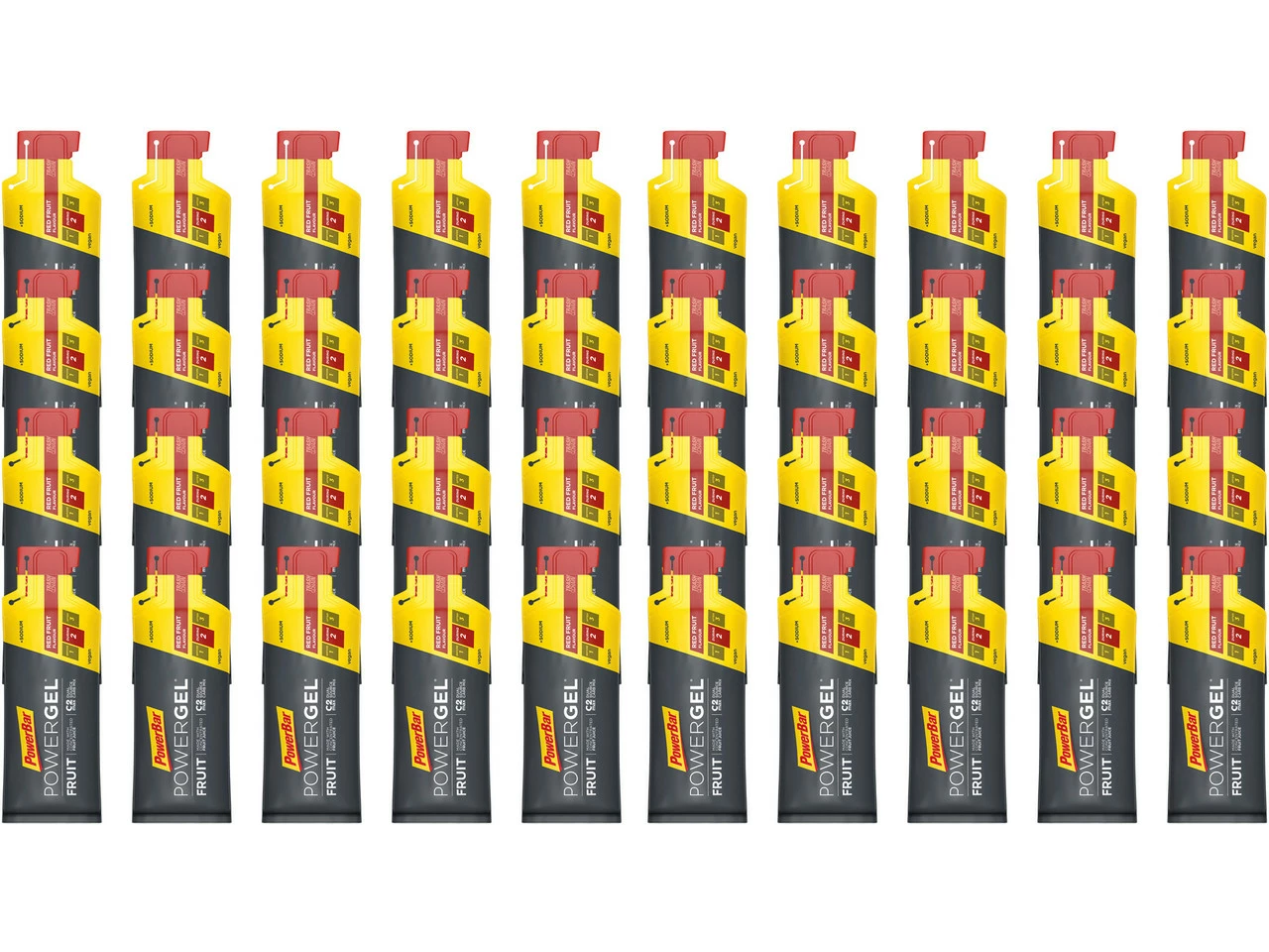 Powerbar PowerGel Fruit - 40 Stück 3 Powerbar PowerGel Fruit - 40 Stück