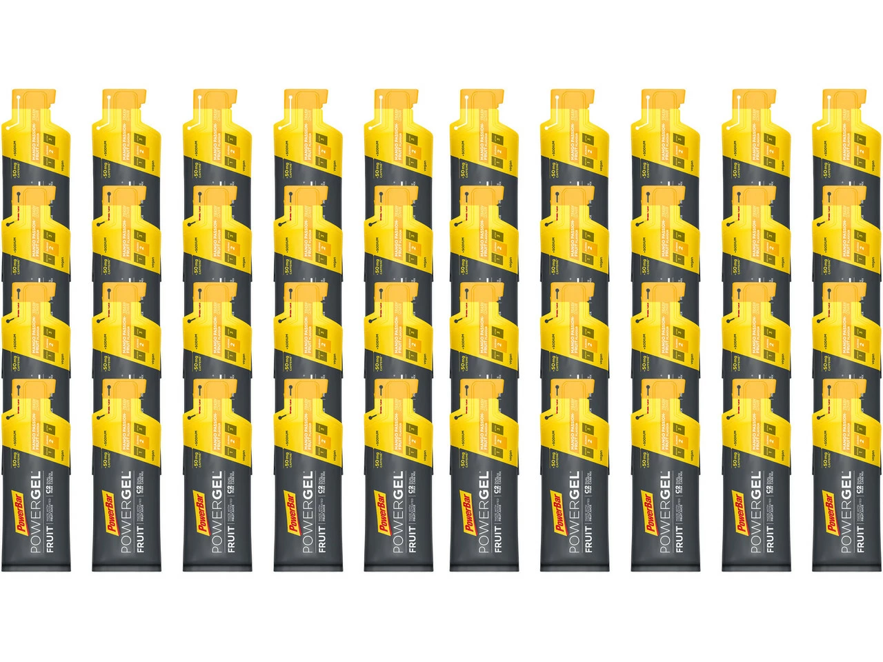 Powerbar PowerGel Fruit - 40 Stück 4 Powerbar PowerGel Fruit - 40 Stück – Bild 2