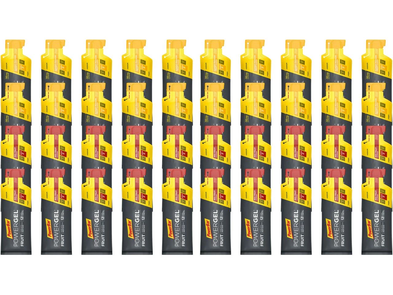 Powerbar PowerGel Fruit - 40 Stück 5 Powerbar PowerGel Fruit - 40 Stück – Bild 3