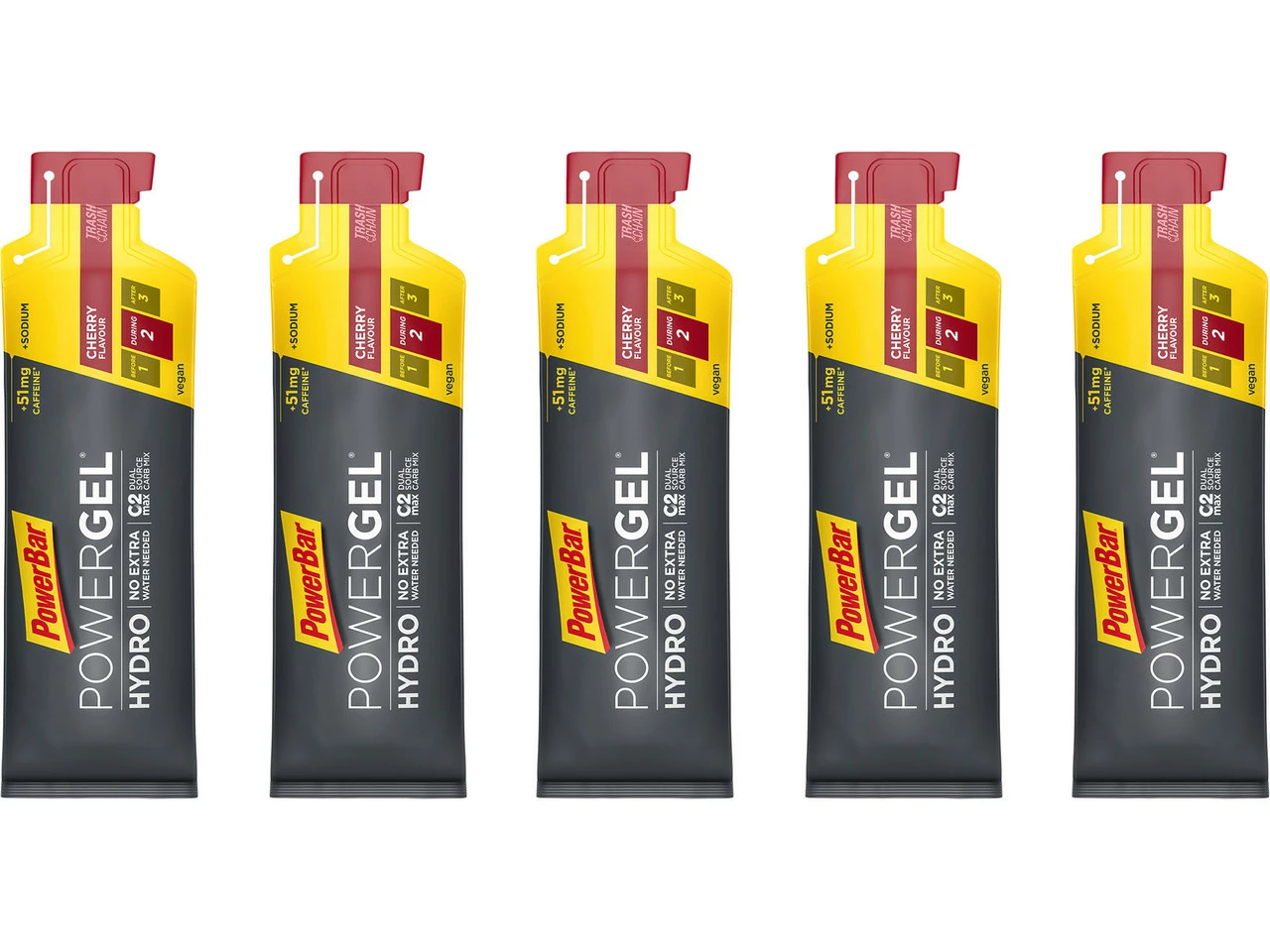 Powerbar PowerGel Hydro - 5 Stück 6 Powerbar PowerGel Hydro - 5 Stück – Bild 4