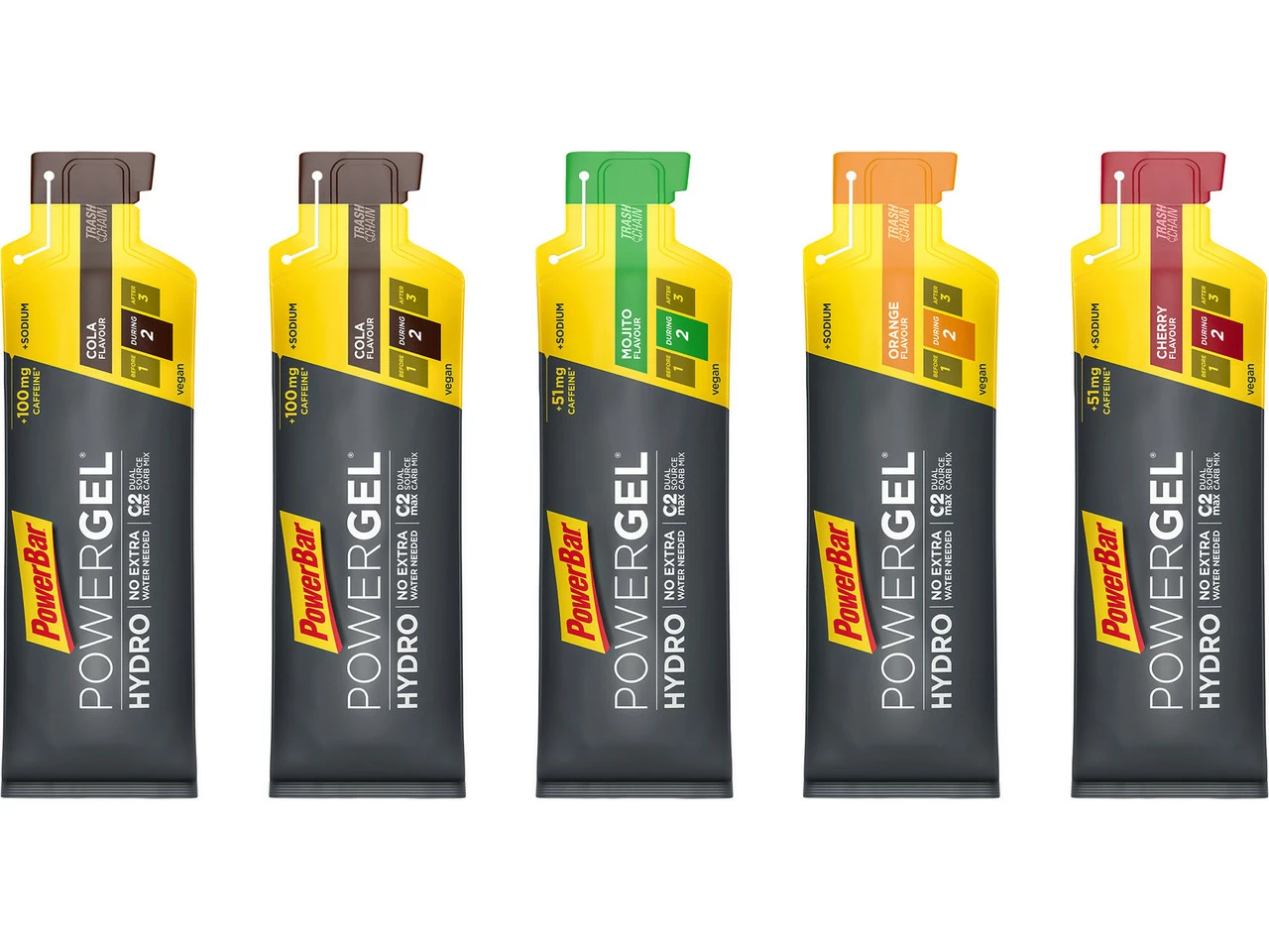 Powerbar PowerGel Hydro - 5 Stück 7 Powerbar PowerGel Hydro - 5 Stück – Bild 5