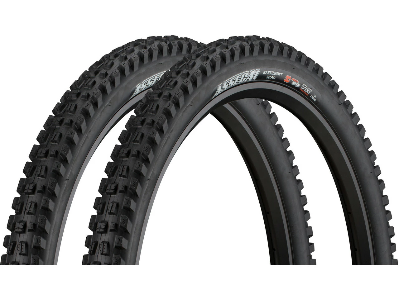 MAXXIS Assegai 3C MaxxGrip Downhill WT TR 27,5" Faltreifen 2er Set 3 MAXXIS Assegai 3C MaxxGrip Downhill WT TR 27,5" Faltreifen 2er Set