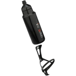 Elite Crono TT Carbon Flaschenhalter + Aero Bottle Trinkflasche 400 Ml Set