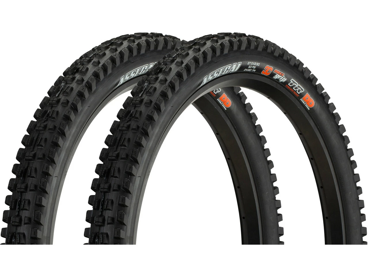 MAXXIS Assegai 3C MaxxGrip DD WT TR 27,5" Faltreifen 2er Set 3 MAXXIS Assegai 3C MaxxGrip DD WT TR 27,5" Faltreifen 2er Set