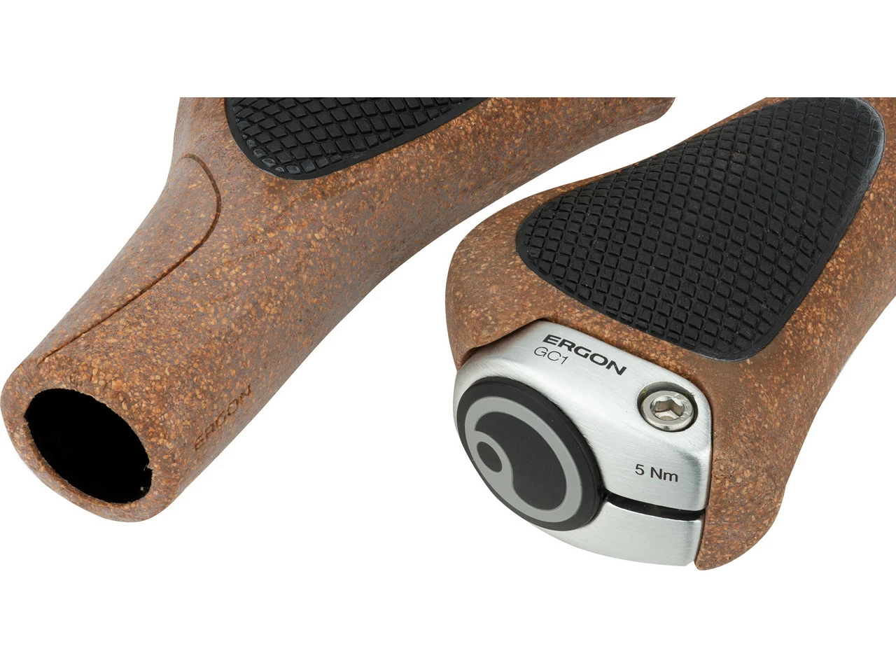 ERGON GC1 BioKork Lenkergriffe Für Drehgriffschalter Einseitig 5 ERGON GC1 BioKork Lenkergriffe Für Drehgriffschalter Einseitig – Bild 3