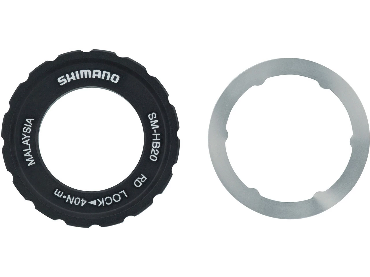 Shimano Verschlussring / Lockring Center Lock SM-HB20 3 Shimano Verschlussring / Lockring Center Lock SM-HB20