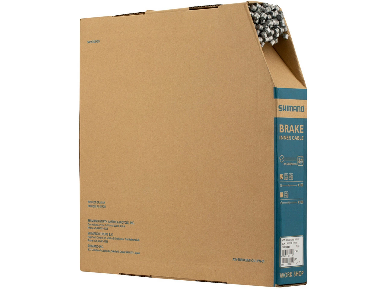 Shimano Bremszug MTB - 100 Stück 3 Shimano Bremszug MTB - 100 Stück