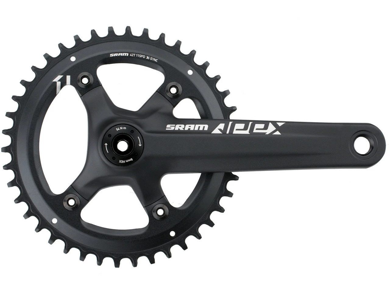 SRAM Apex 1 PM Gruppe 1x11 42 BB30 Hydr. Scheibenbremse 4 SRAM Apex 1 PM Gruppe 1x11 42 BB30 Hydr. Scheibenbremse – Bild 2