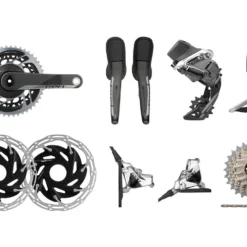 SRAM Red ETap AXS HRD FM Powermeter Gruppe 2x12 33-46 CL Scheibenbremse
