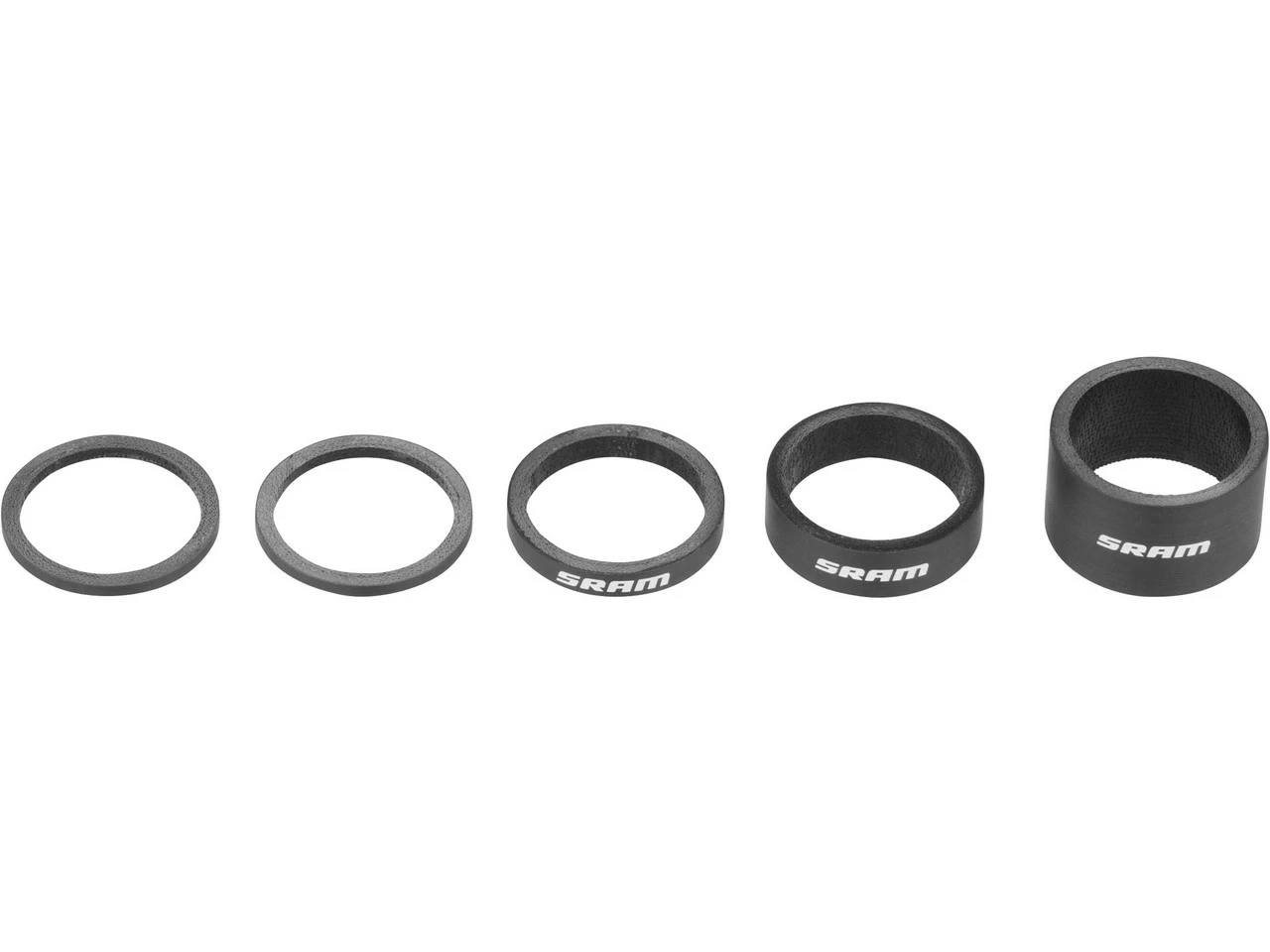 SRAM Headset Spacer-Set UD Carbon 5-teilig 3 SRAM Headset Spacer-Set UD Carbon 5-teilig