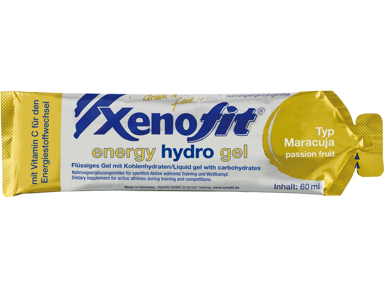 Xenofit Energy Hydro Gel - 1 Stück 6 Xenofit Energy Hydro Gel - 1 Stück – Bild 4