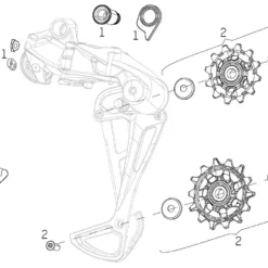 SRAM Ersatzteile NX Eagle Schaltwerk