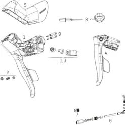 SRAM Ersatzteile Red / Force ETap AXS HRD Schaltbremshebel