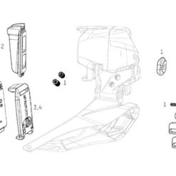 SRAM Ersatzteile Red / Force ETap AXS Umwerfer