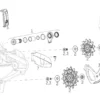 SRAM Ersatzteile XX1 / X01 Eagle AXS Schaltwerk