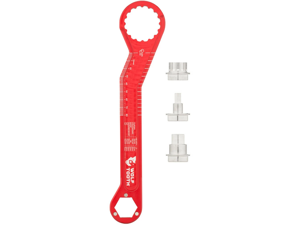 Wolf Tooth Components Pack Wrench And Inserts Kit Innenlagerwerkzeug Set 3 Wolf Tooth Components Pack Wrench And Inserts Kit Innenlagerwerkzeug Set