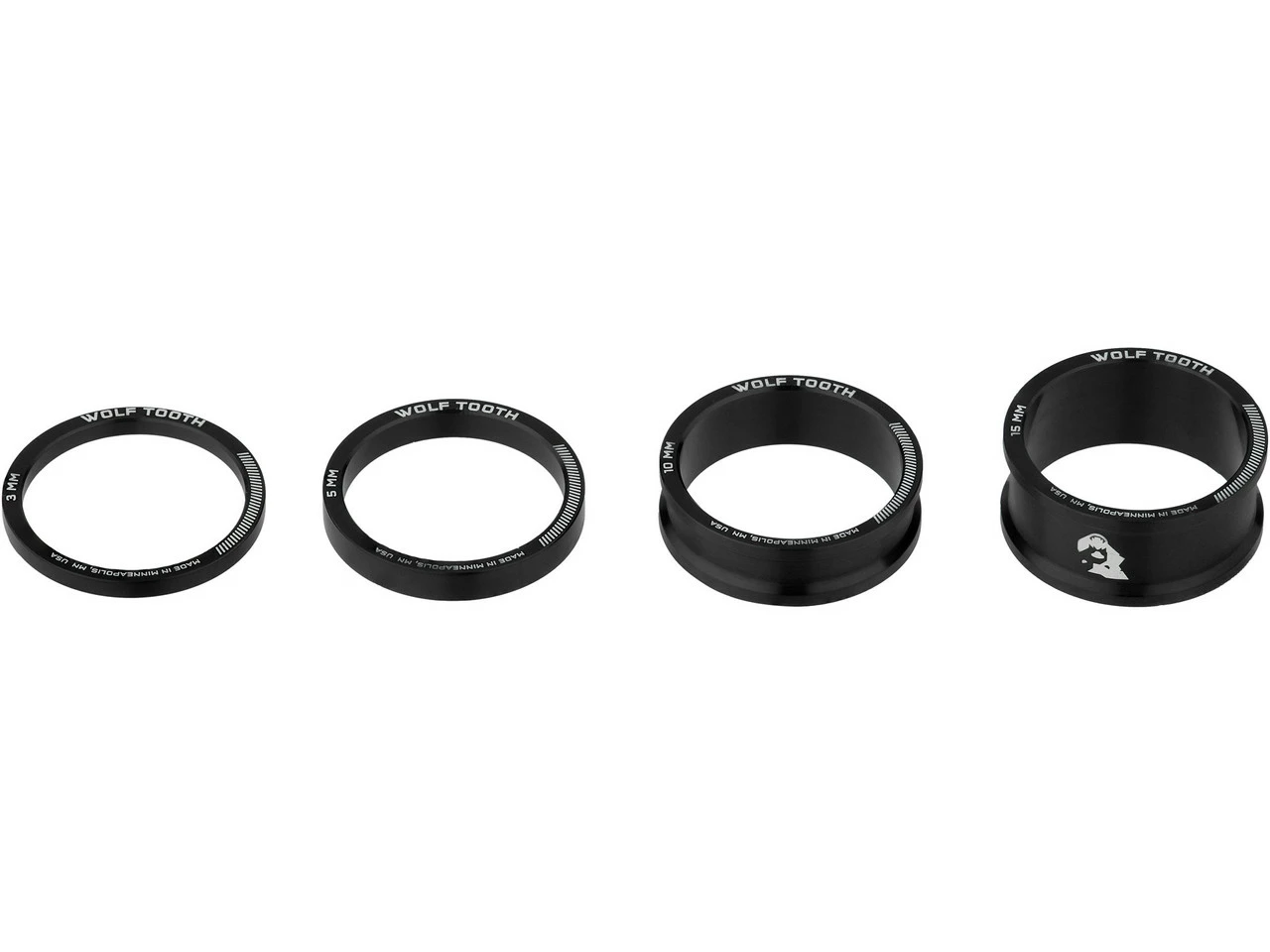 Wolf Tooth Components Precision Headset Steuersatz Spacer Kit 11 Wolf Tooth Components Precision Headset Steuersatz Spacer Kit – Bild 9