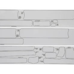 Yeti Cycles Rahmenschutzfolien-Set Gen2 FĂŒr SB130 / SB140 / SB150 / SB165