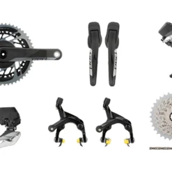 SRAM Red ETap AXS Road Powermeter Gruppe 2x12-fach 37-50 Mit Direct Mount