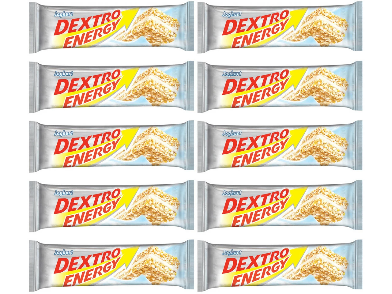 Dextro Energy Riegel - 10 Stück 3 Dextro Energy Riegel - 10 Stück