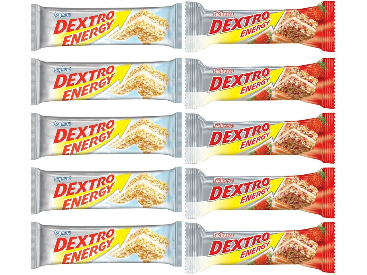 Dextro Energy Riegel - 10 Stück 5 Dextro Energy Riegel - 10 Stück – Bild 3