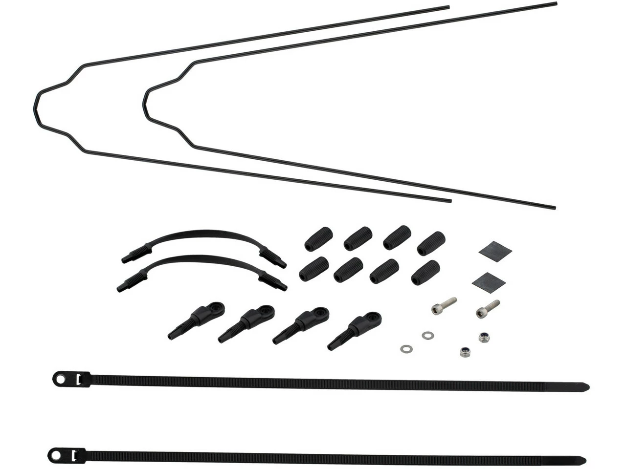 Hebie CurVIP Strebensatz Für Viper T 3 Hebie CurVIP Strebensatz Für Viper T