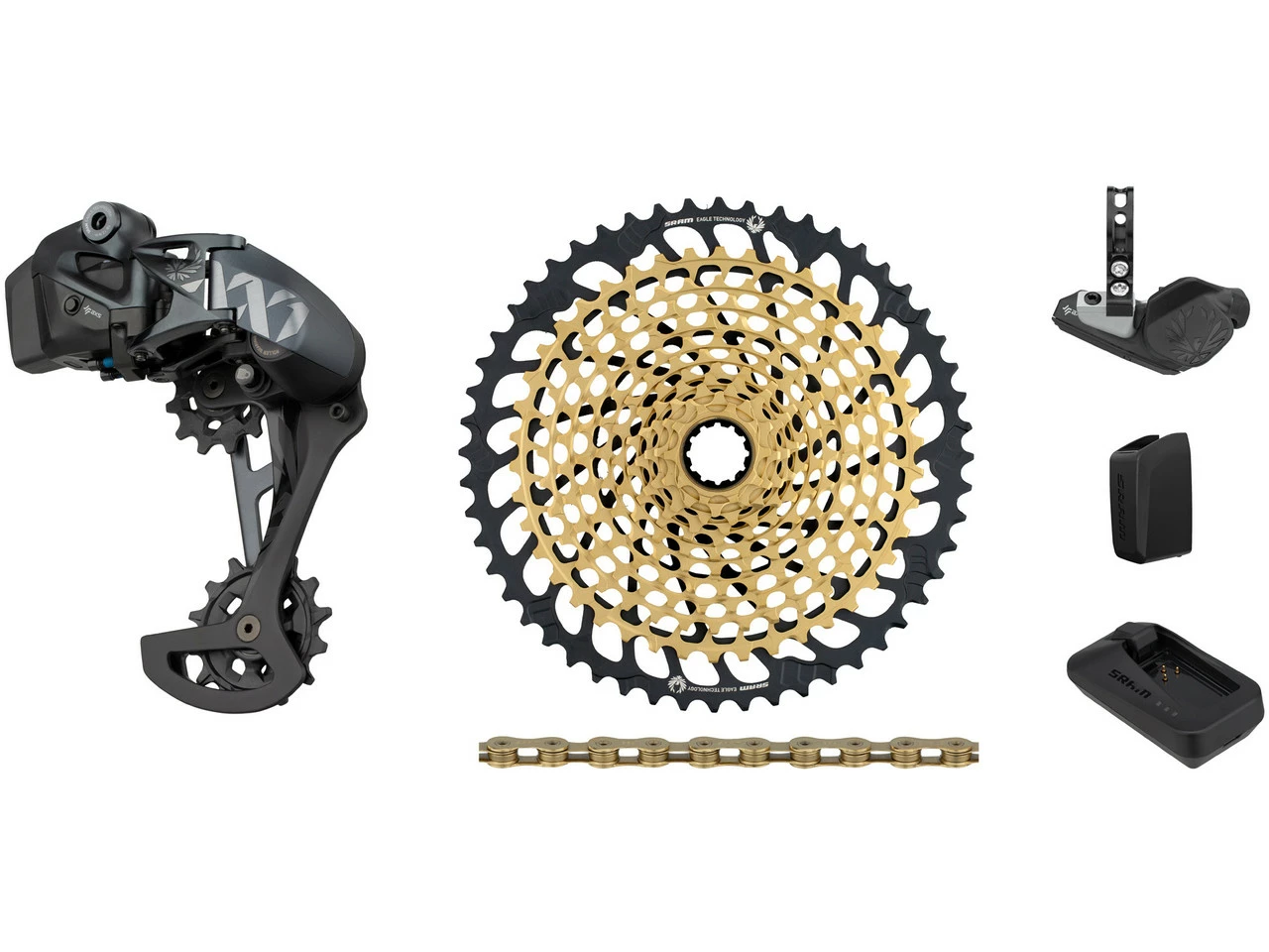 SRAM XX1 Eagle AXS 1x12-fach Upgrade-Kit Mit Kassette 11 SRAM XX1 Eagle AXS 1x12-fach Upgrade-Kit Mit Kassette – Bild 9