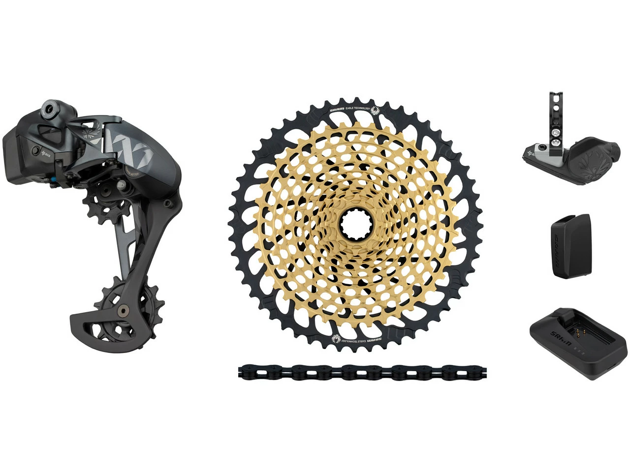 SRAM XX1 Eagle AXS 1x12-fach Upgrade-Kit Mit Kassette 12 SRAM XX1 Eagle AXS 1x12-fach Upgrade-Kit Mit Kassette – Bild 10