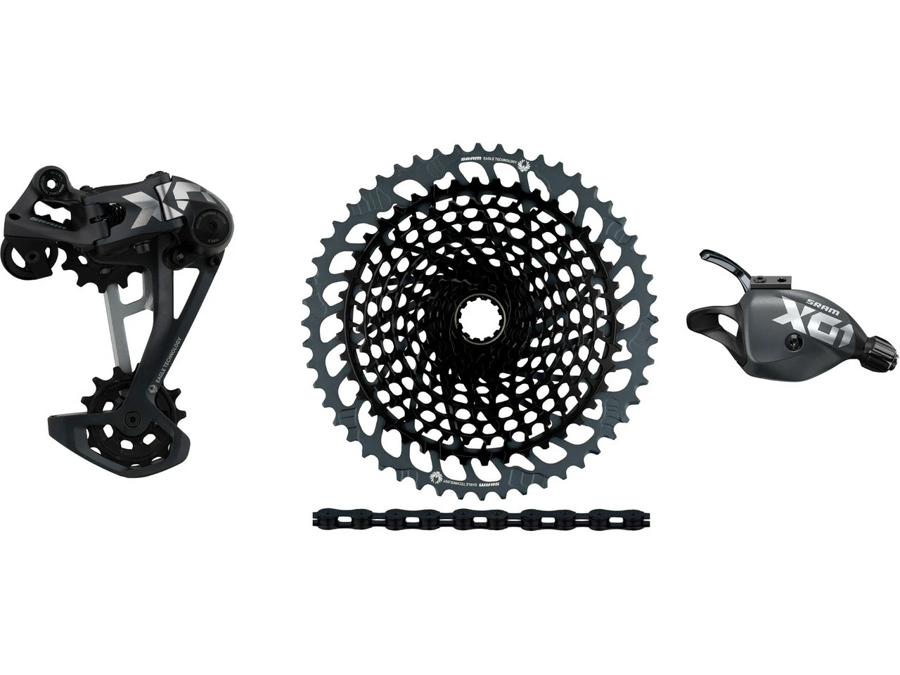 SRAM X01 Eagle 1x12-fach Upgrade-Kit Mit Kassette 8 SRAM X01 Eagle 1x12-fach Upgrade-Kit Mit Kassette – Bild 6