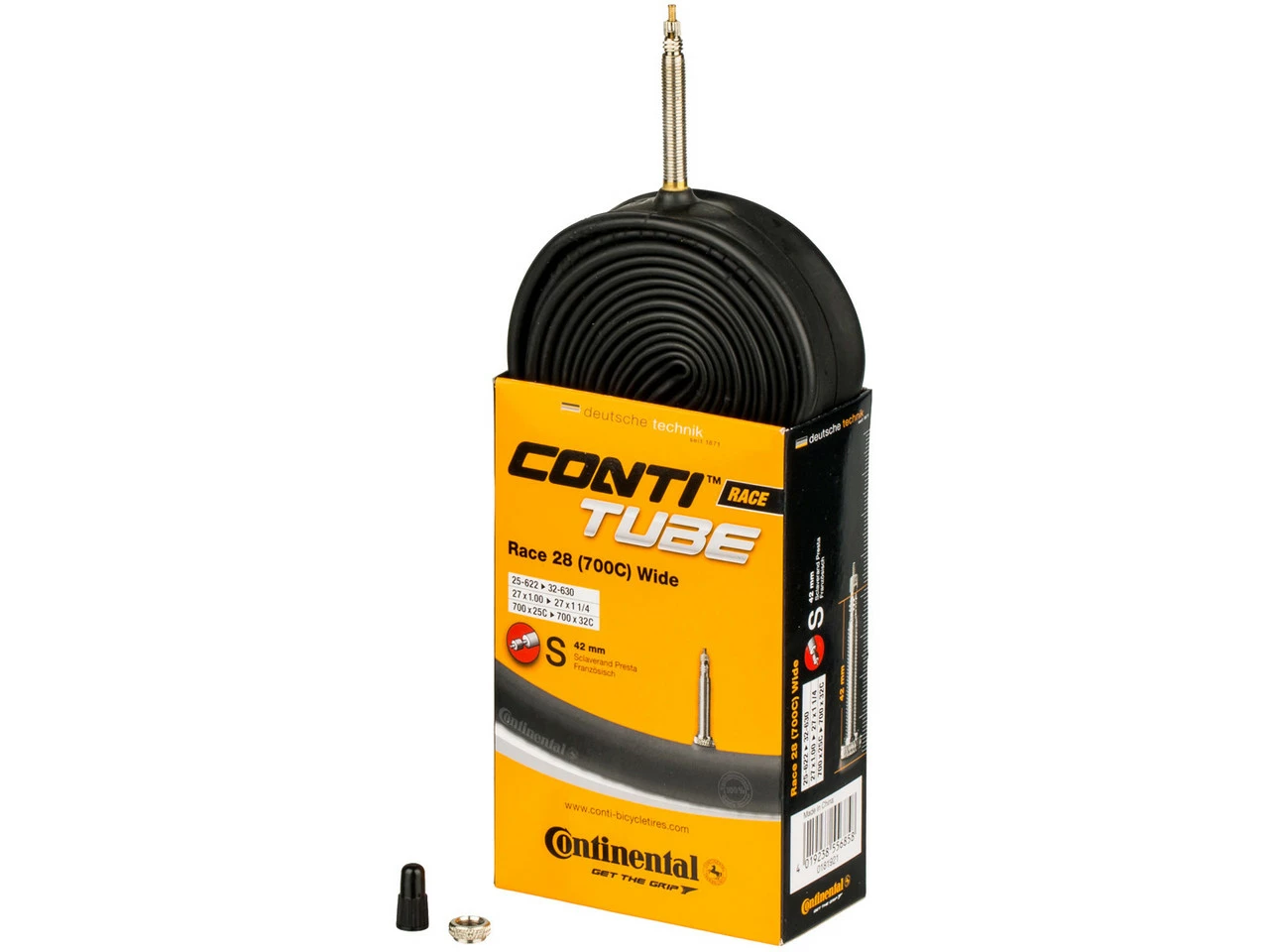 Continental Schlauch Race 28 Wide - 5 Stück 4 Continental Schlauch Race 28 Wide - 5 Stück – Bild 2