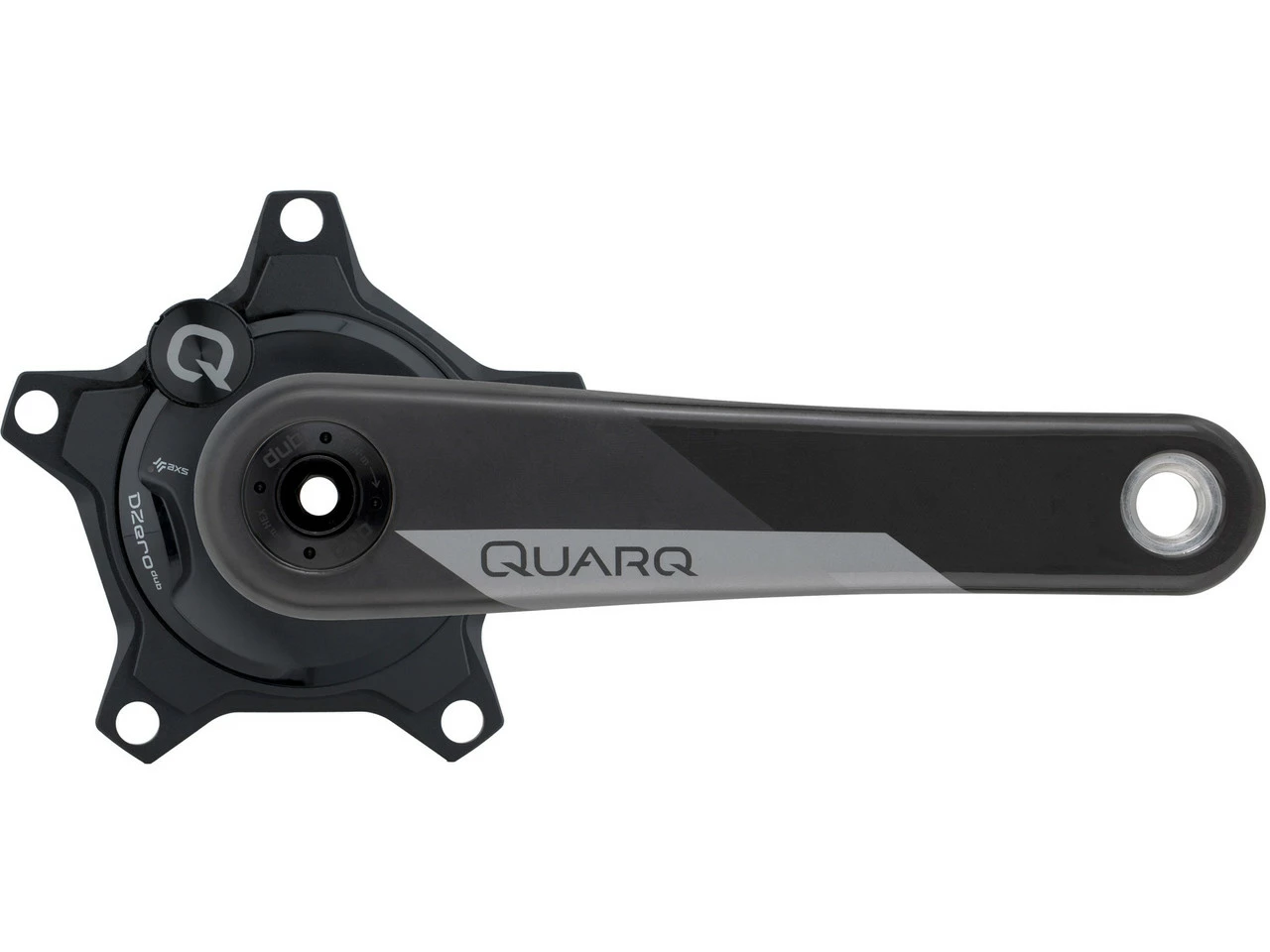 Quarq DZero DUB Powermeter Compact Carbon Kurbel 3 Quarq DZero DUB Powermeter Compact Carbon Kurbel