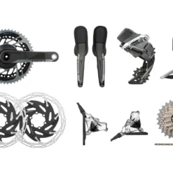 SRAM Red ETap AXS HRD FM Powermeter Gruppe 2x12 37-50 6-Loch Scheibenbremse