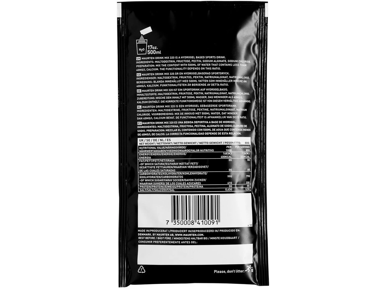 Maurten Drink Mix 320 Getränkepulver 4 Maurten Drink Mix 320 Getränkepulver – Bild 2