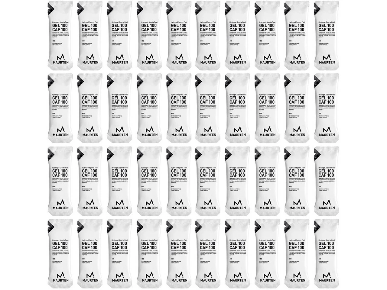 Maurten GEL 100 CAF 100 Energiegel - 40 Stück 3 Maurten GEL 100 CAF 100 Energiegel - 40 Stück