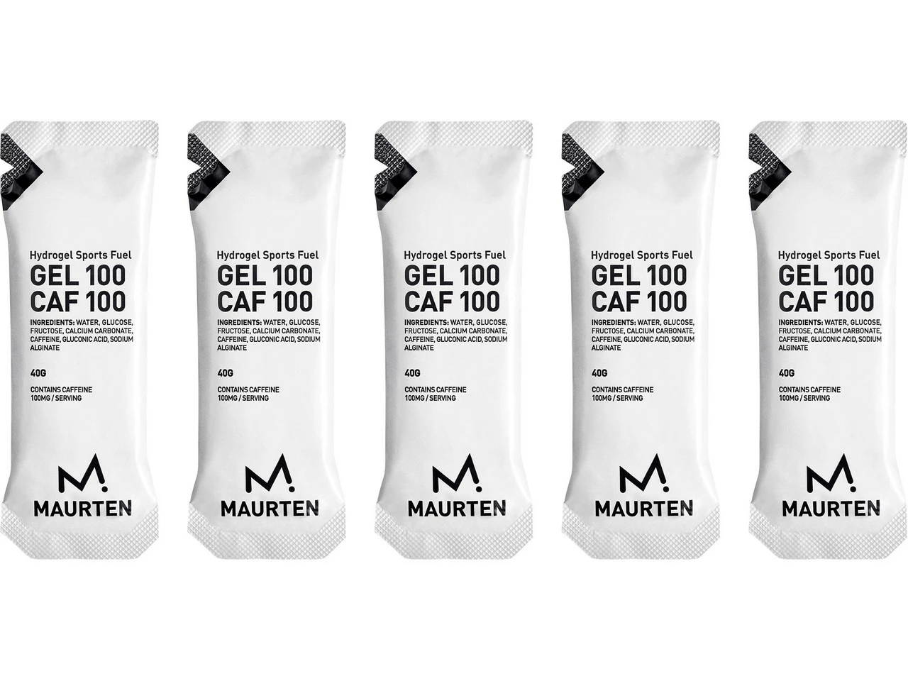 Maurten GEL 100 CAF 100 Energiegel - 5 Stück 3 Maurten GEL 100 CAF 100 Energiegel - 5 Stück