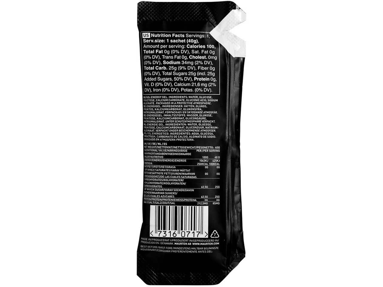 Maurten GEL 100 Energiegel 4 Maurten GEL 100 Energiegel – Bild 2