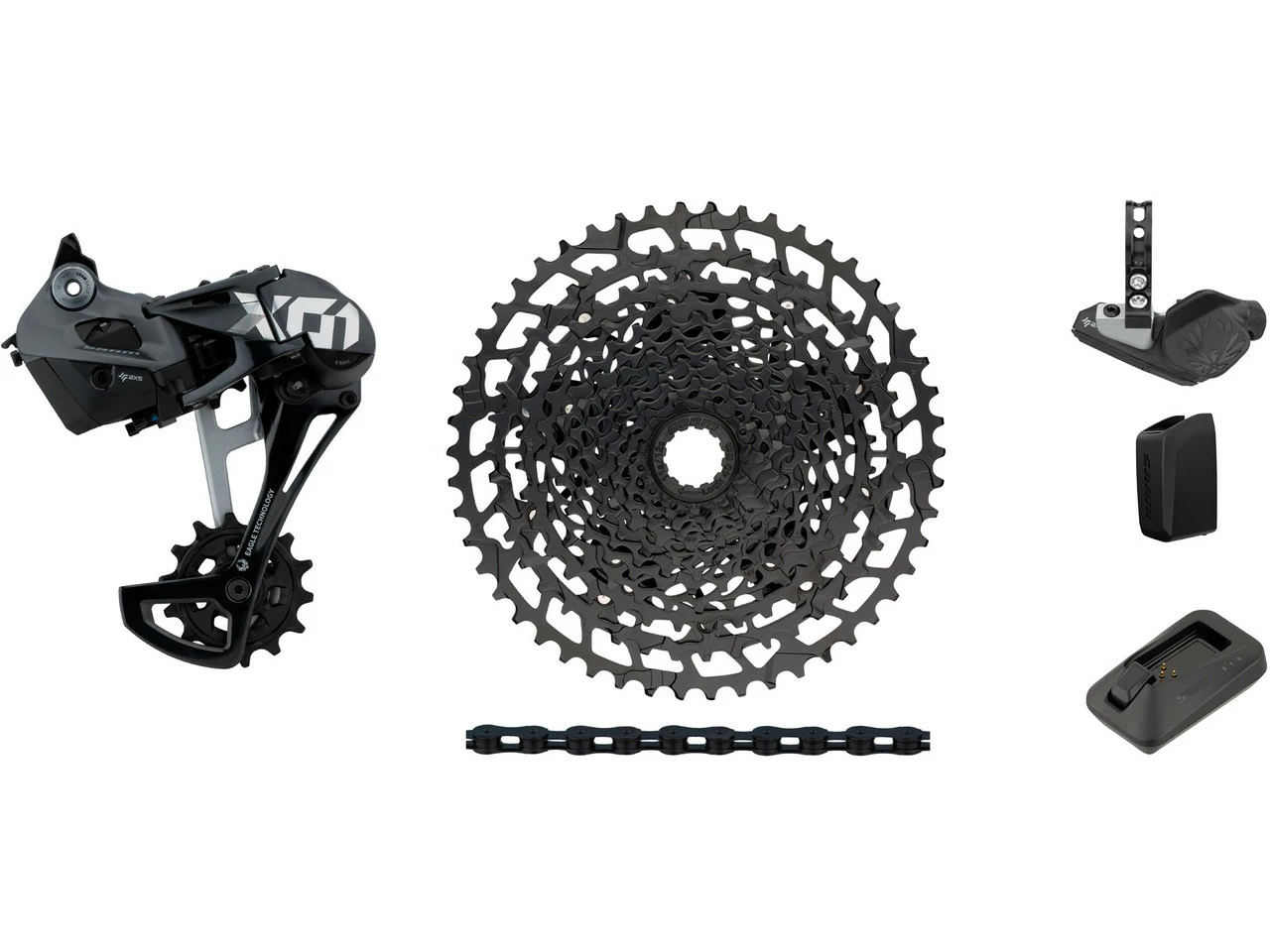 SRAM X01 Eagle AXS 1x12-fach Upgrade-Kit Mit Kassette Für Shimano 6 SRAM X01 Eagle AXS 1x12-fach Upgrade-Kit Mit Kassette Für Shimano – Bild 4
