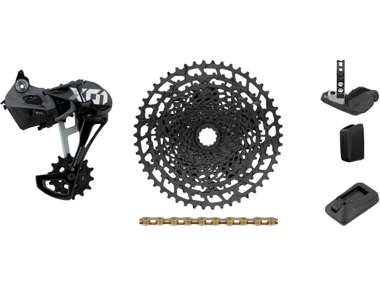 SRAM X01 Eagle AXS 1x12-fach Upgrade-Kit Mit Kassette Für Shimano 7 SRAM X01 Eagle AXS 1x12-fach Upgrade-Kit Mit Kassette Für Shimano – Bild 5
