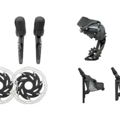 SRAM Force ETap AXS HRD FM Für 1x12-fach Center Lock Schaltgruppenset