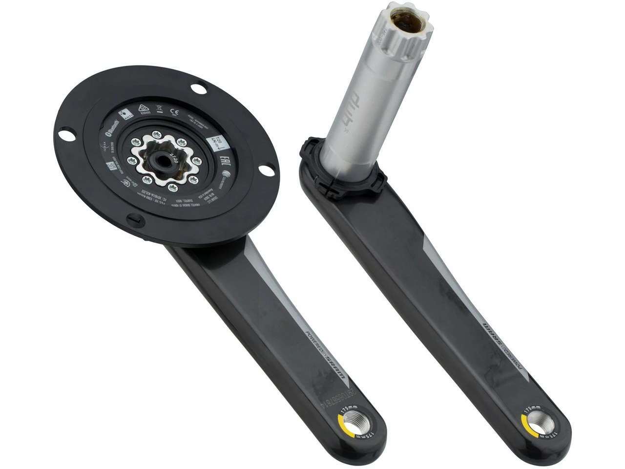 Quarq DFour DUB Powermeter Carbon Kurbel 9 Quarq DFour DUB Powermeter Carbon Kurbel – Bild 7