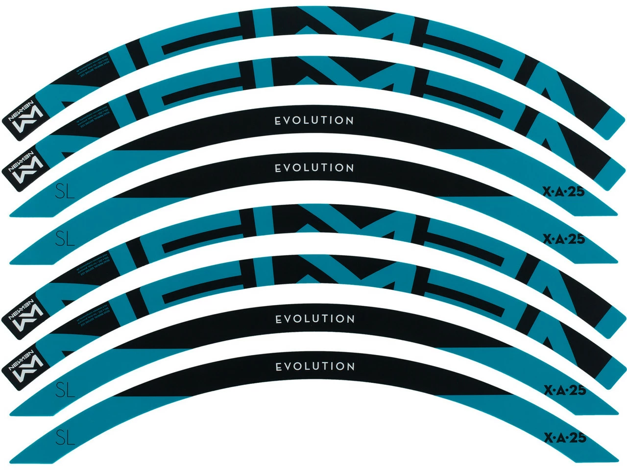 Newmen Felgen Decal Kit X.A.25 6 Newmen Felgen Decal Kit X.A.25 – Bild 4