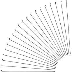 Sapim D-Light J-Bend Speichen + Nippel - 20 Stück 17 Sapim D-Light J-Bend Speichen + Nippel - 20 Stück -Angebote Rad Gipfel Store 357575