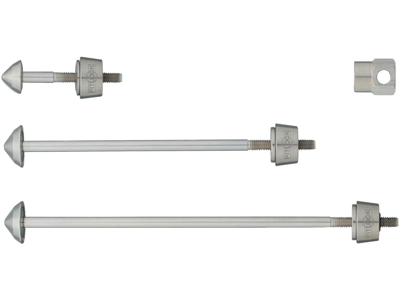 Pitlock Sicherung Set 02 Vorderrad + Hinterrad + Sattelstütze 4 Pitlock Sicherung Set 02 Vorderrad + Hinterrad + Sattelstütze – Bild 2