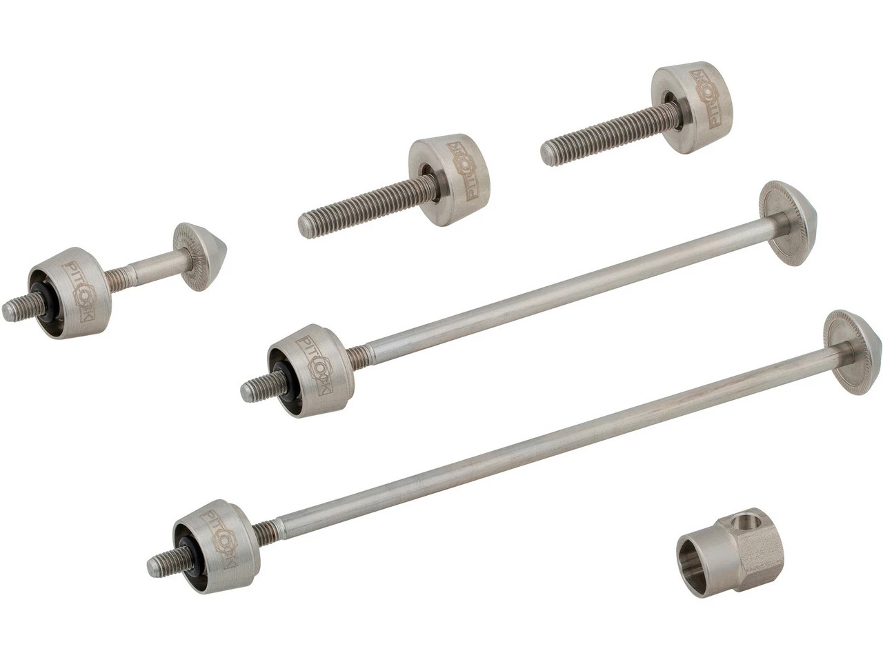 Pitlock Sicherung Set 02/BR Vorderrad + Hinterrad + Sattelstütze + Bremse 3 Pitlock Sicherung Set 02/BR Vorderrad + Hinterrad + Sattelstütze + Bremse