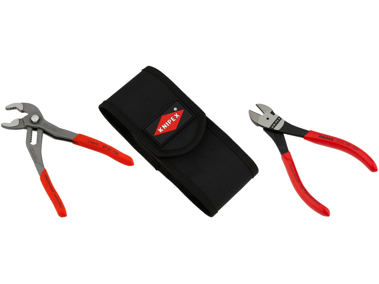 KNIPEX Mini-Zangenset In Werkzeuggürteltasche 5 KNIPEX Mini-Zangenset In Werkzeuggürteltasche – Bild 3